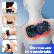 Electric Massager for Shoulder Neck Massager Sticker Intelligent Electric Cervical Massager for Whole Body Cervical Massage