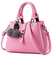 Stylish fringed hair ball decorative leisure handbag Women Handbags Messenger Bag Ladies Handbag Female Bag Handbags for Women