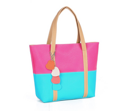 Fashion Cute Women Girl Candy Colour Leisure Handbag Purse Shoulder Tote Bag Women Tote Bag