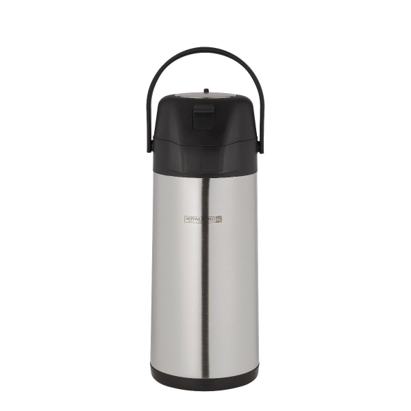 Stainless Steel AirPort Flask, Double Wall Vacuum