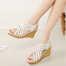 Fashion women wedges high heels sandals shoes women summer sandals comfortable shoes