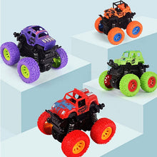 Monster Trucks for Kids Friction Powered Push and Go Car Big Tire